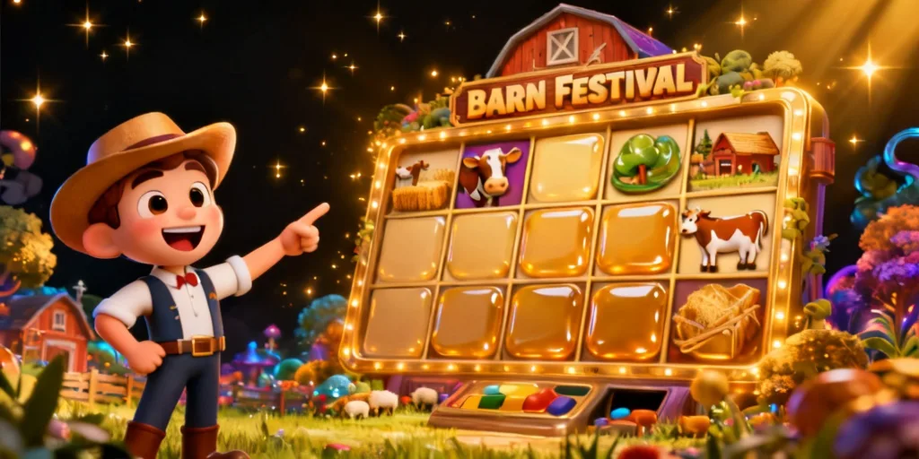 ภาพแสดงหน้าจอวางเดิมพันของเกม บาร์นเฟสติวัล