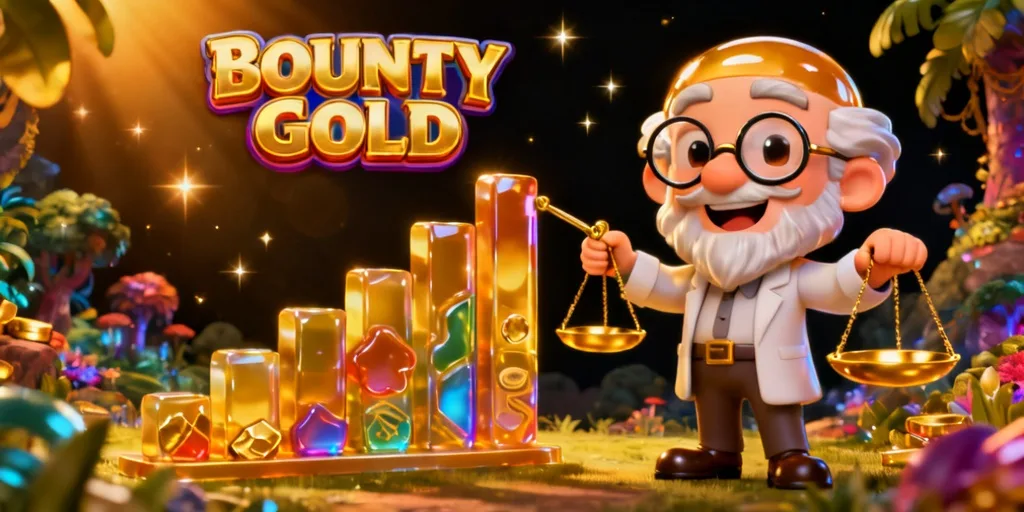กราฟิกแสดงความผันผวนของเกม เบาน์ตี้โกลด์