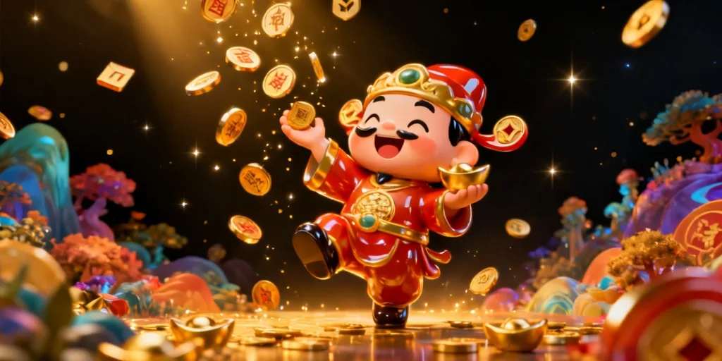 ภาพประกอบสัญลักษณ์ไวลด์และสแคทเทอร์ของเกม ไฉ่ซิงเอี้ยวินส์ เทพโชคลาภ
