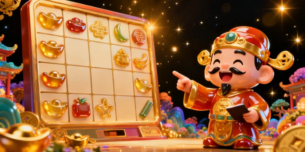ภาพประกอบวิธีเล่นและการวางเดิมพันในเกม ไฉ่ซิงเอี้ยวินส์ เทพโชคลาภ
