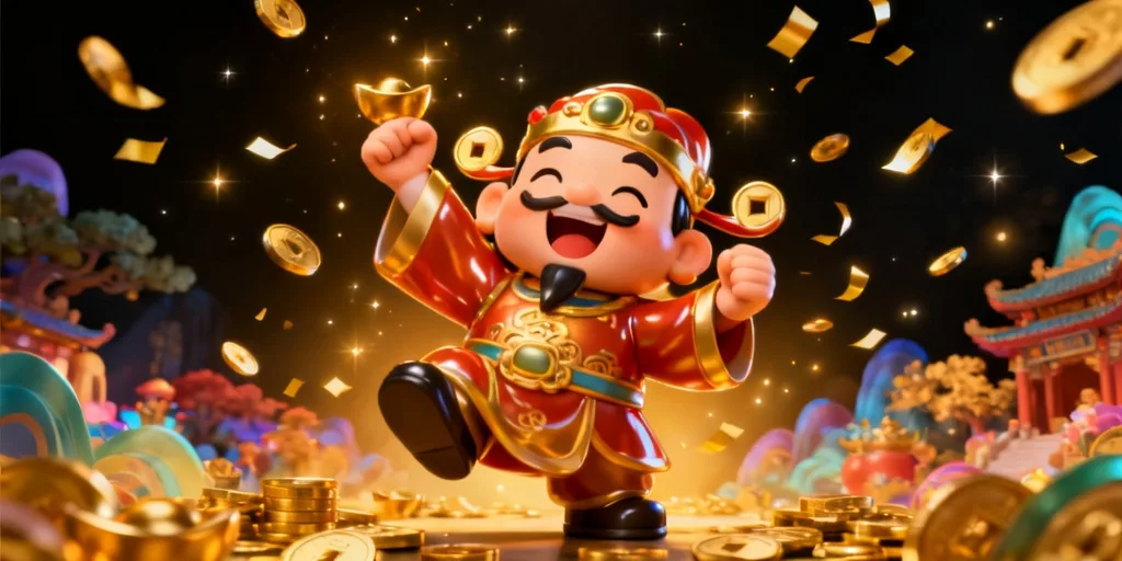 ภาพประกอบบทสรุปการเล่นเกม ไฉ่ซิงเอี้ยวินส์ เทพโชคลาภ
