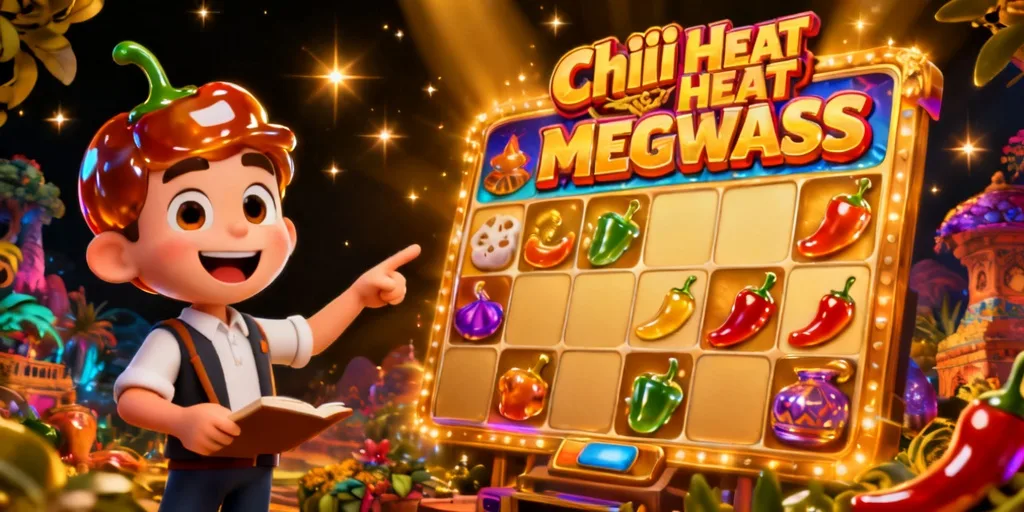 ภาพแสดงหน้าจอวางเดิมพันของเกม ชิลลีฮีต เมกะเวย์ลุ้นโชค