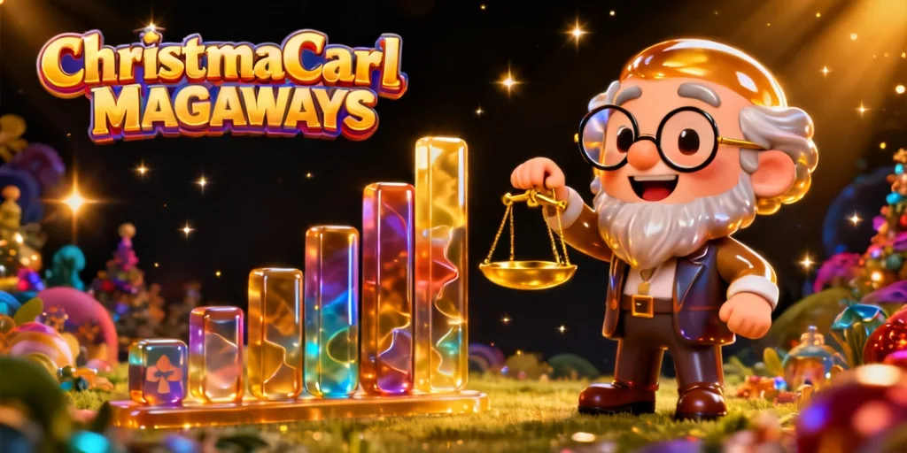 ภาพอธิบายค่า RTP ของเกม คริสต์มาสแคโรล เมกะเวย์โบนัส