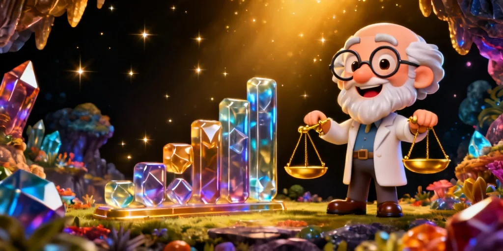 ภาพประกอบสถิติการจ่ายรางวัลของเกม คริสตัลเคฟ เมกะเวย์