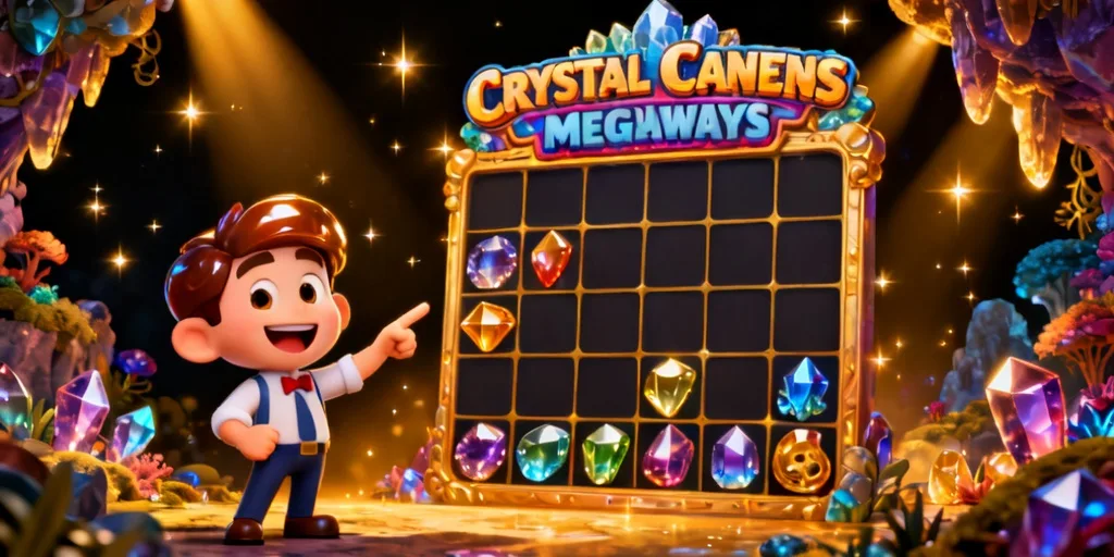 ภาพแสดงหน้าจอวางเดิมพันของเกม คริสตัลเคฟ เมกะเวย์