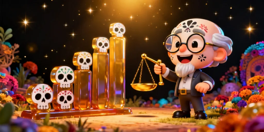 ภาพประกอบสถิติการจ่ายรางวัลของเกม เดย์ออฟเดด
