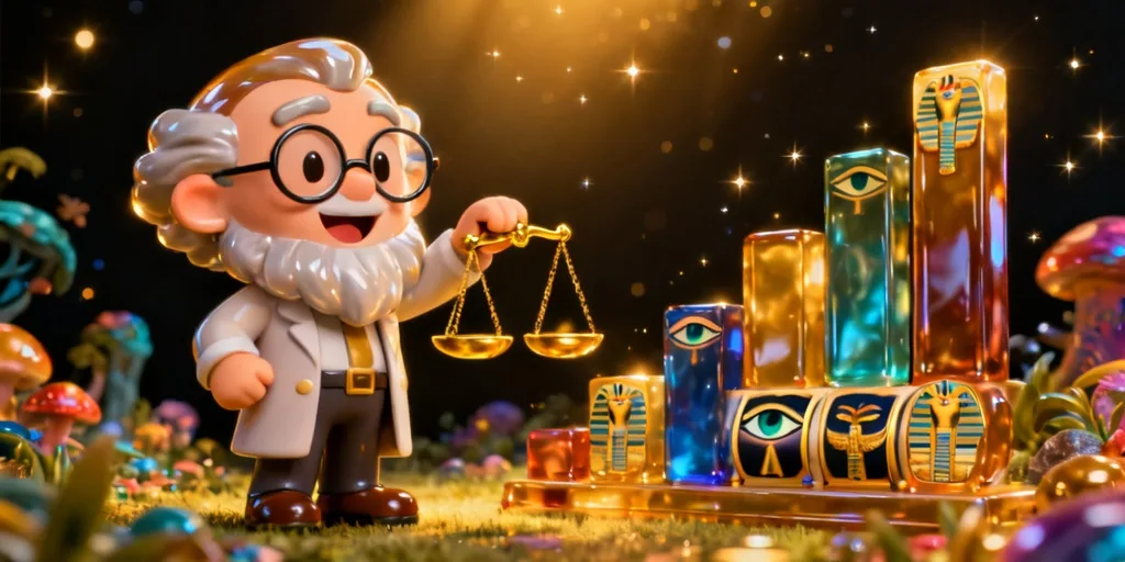 ภาพประกอบอัตราการคืนรางวัลของเกม คลีโอพัตรา