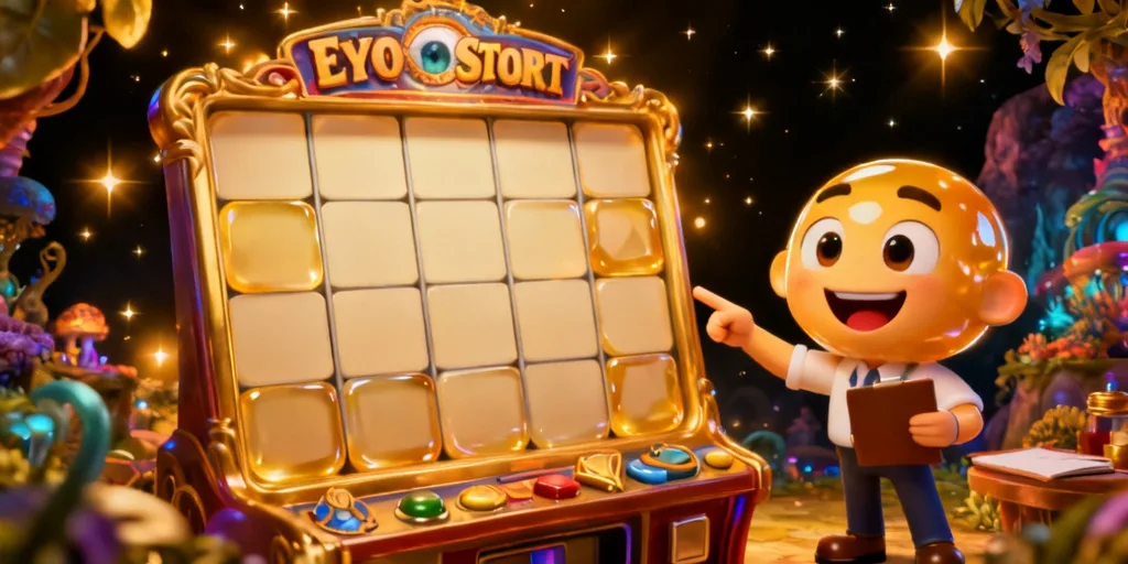 ภาพอธิบายกลไกการหมุนของเกม อายออฟเดอะสตอร์ม