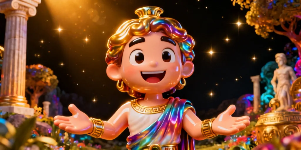 ภาพประกอบธีมและบรรยากาศของเกม ประตูโอลิมปัส