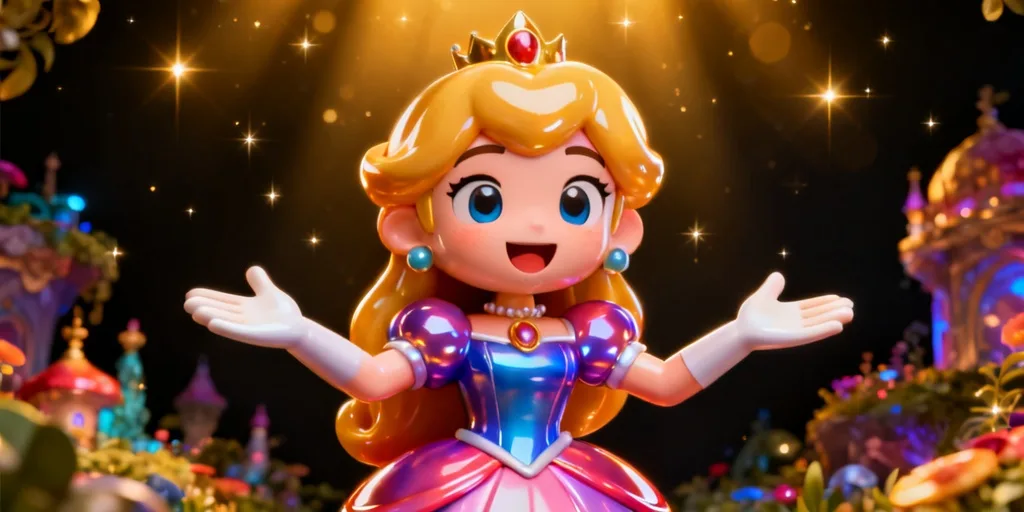 ภาพประกอบธีมและบรรยากาศของเกม สตาร์ไลต์ พรินเซส