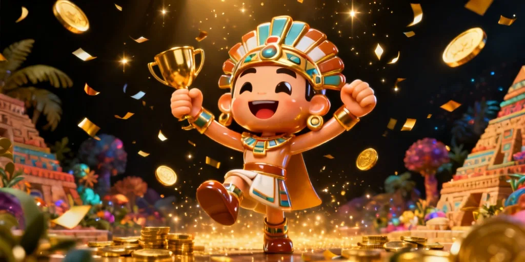 ภาพประกอบสรุปรีวิวเกม สมบัติแอซเท็ก ขุมทรัพย์มายา