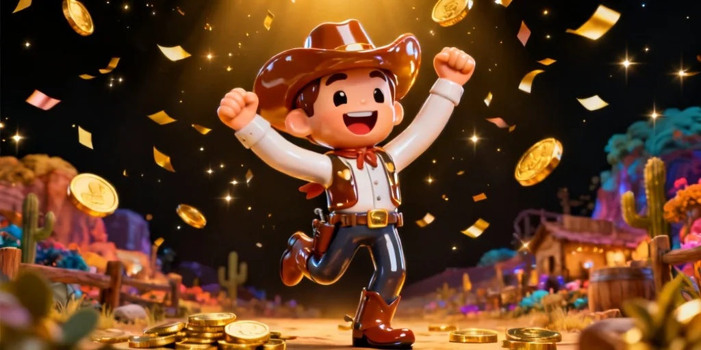 ภาพประกอบคำแนะนำส่งท้ายสำหรับเกม ไวลด์เวสต์ โกลด์